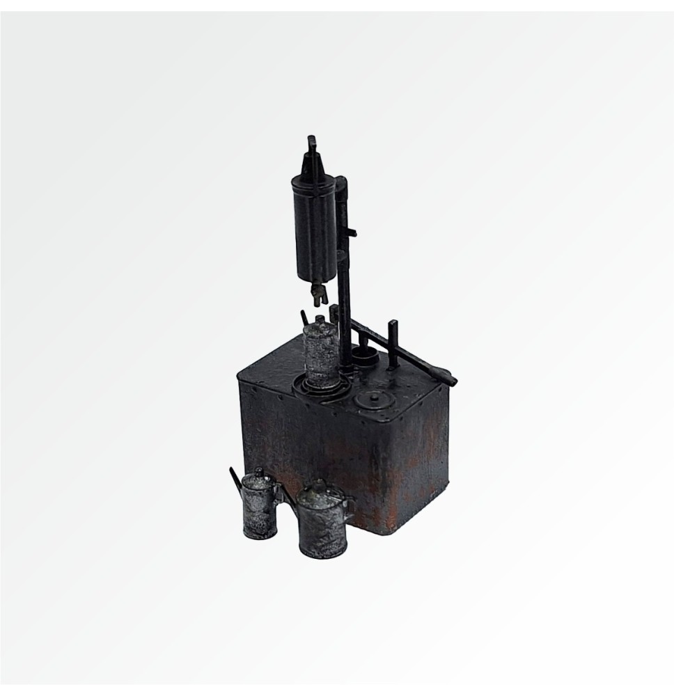 Ölspender mit Kannen