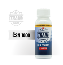 MS Train Paints – Bílá / White ČSN 1000