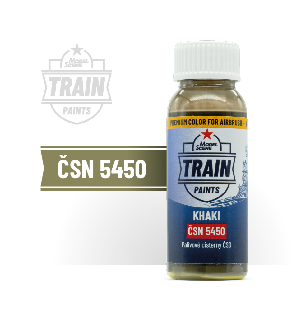 MS Train Paints – Khaki ČSN 5450