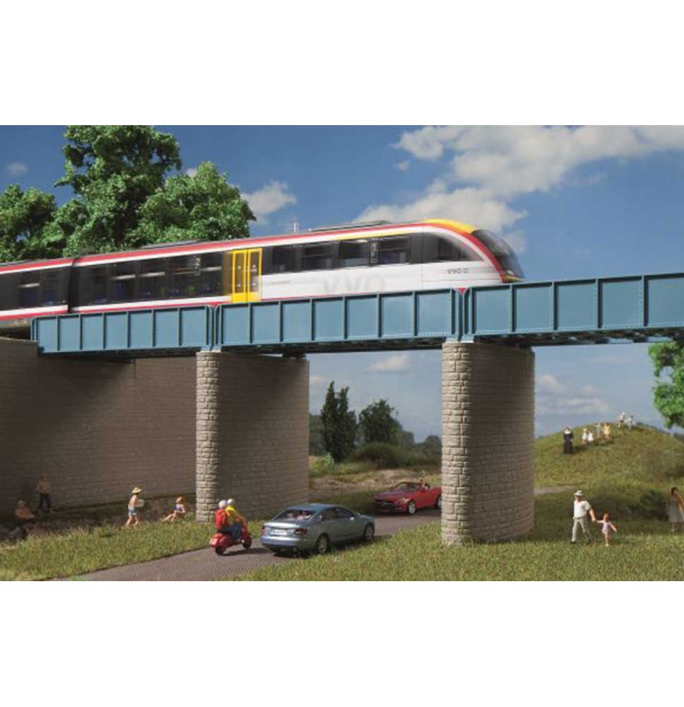H0 Erweiter.Blechträgerbrücke