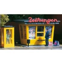 HT Zeitungskiosk+Telefonzelle