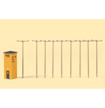 N Trafohäuschen m.Betonmasten