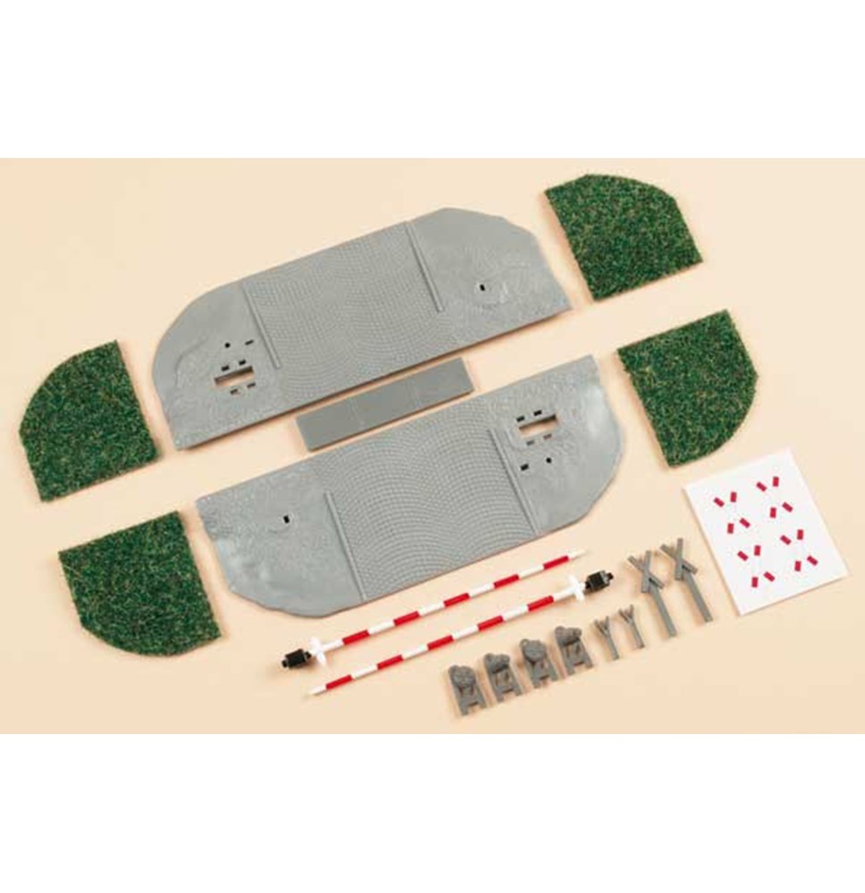 H0 Beschrankter Bahnübergang