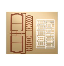 H0 Fensterbögen und Fenster