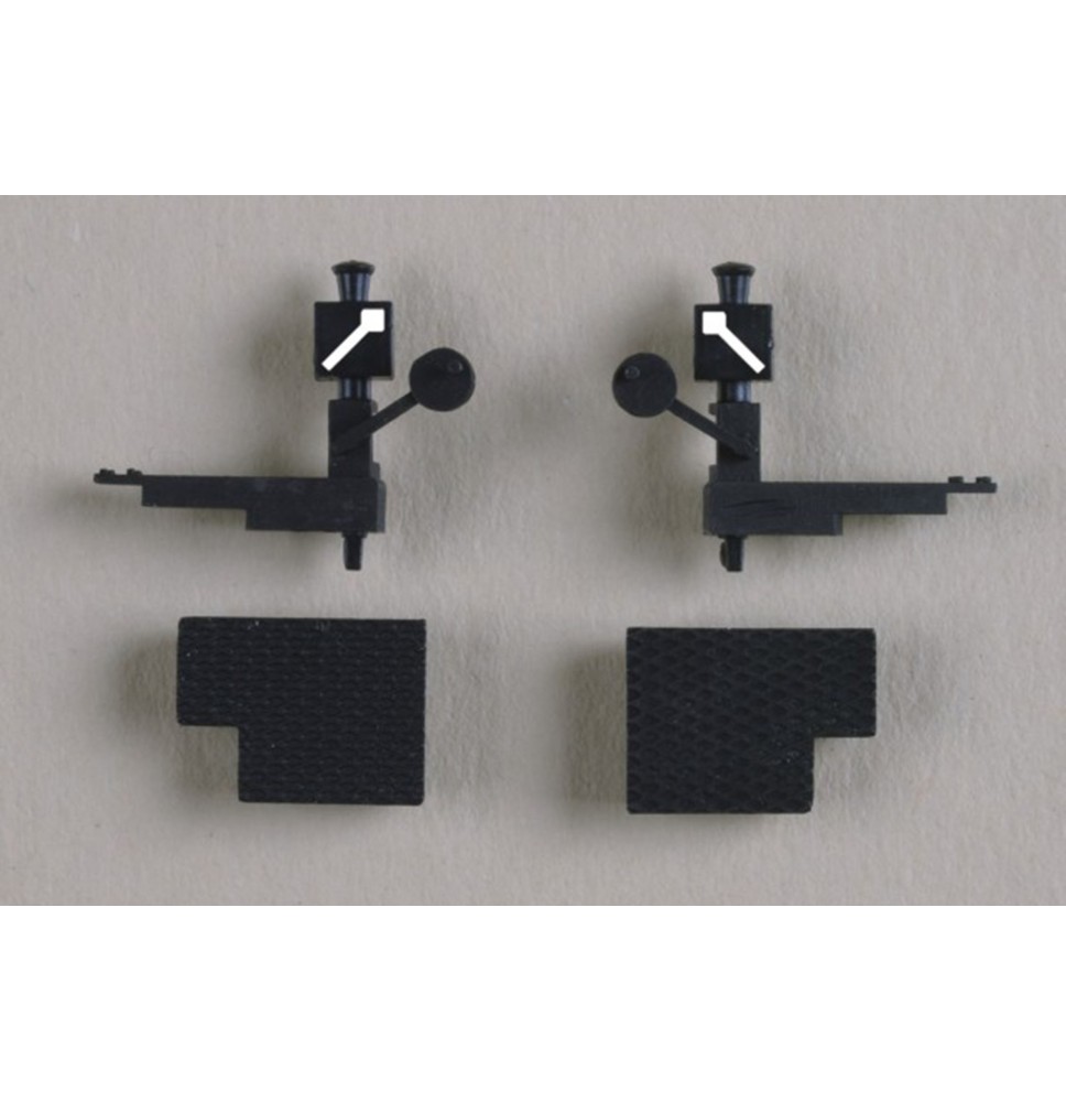 H0 6 Weichenlaternenattrappen