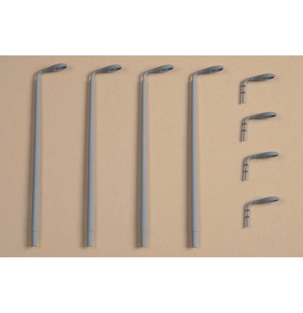 H0 Peitschenlampenattrappen