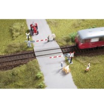 H0 Bahnübergang Halbschranke