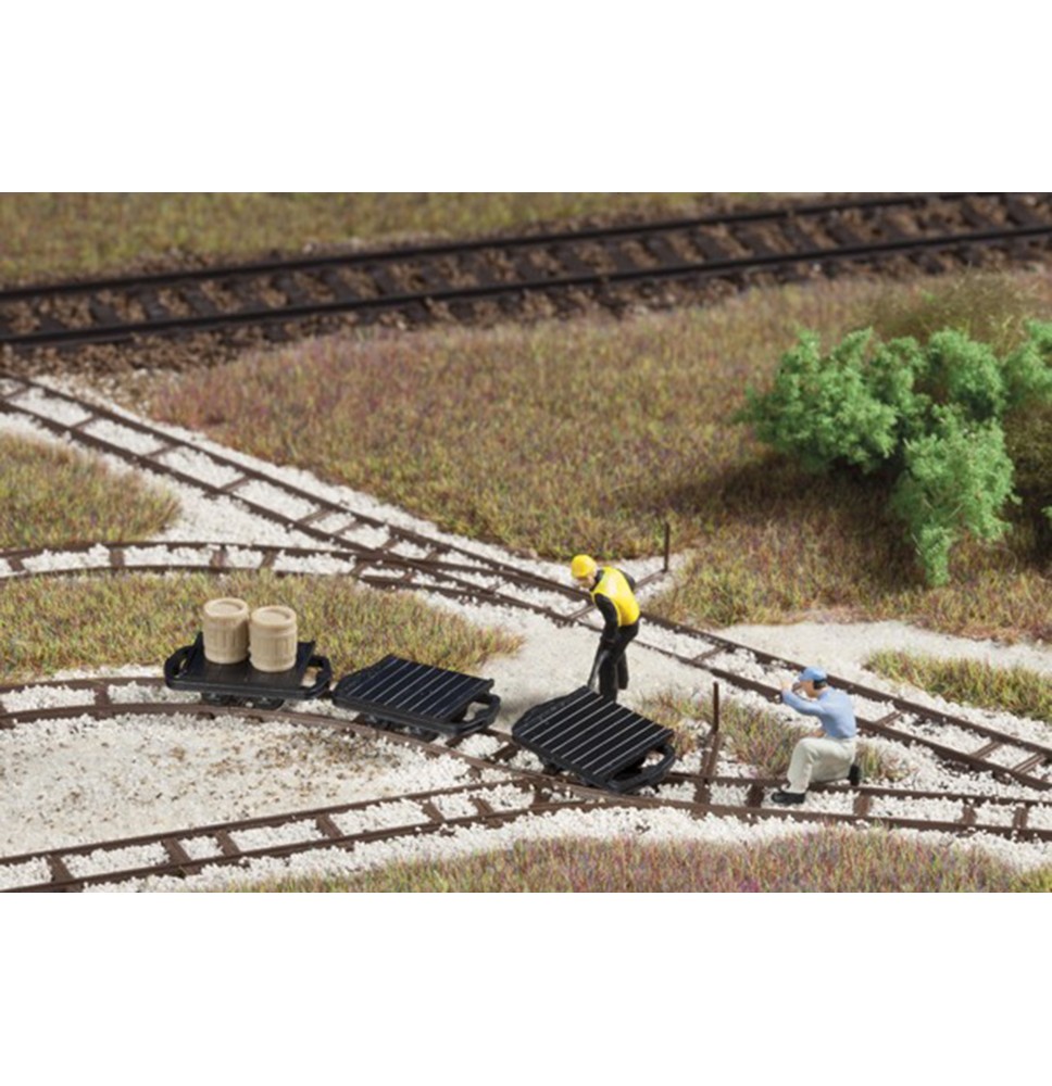 H0 Flachlorenattrappen