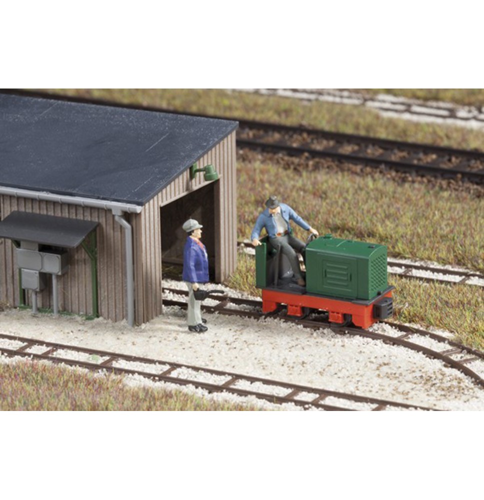 H0 Feldbahnlokattrappe