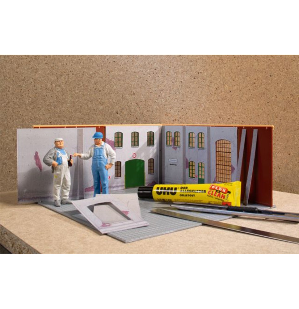 H0 Innenwände aus Karton