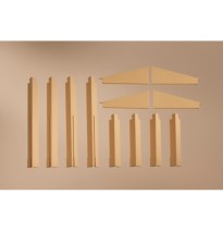 H0 Ecksäulen Anbau gelb