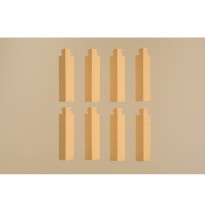 H0 Ecksäulen Obergesch. gelb