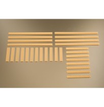 H0 Säulen OG u. Ziegelfr.gelb