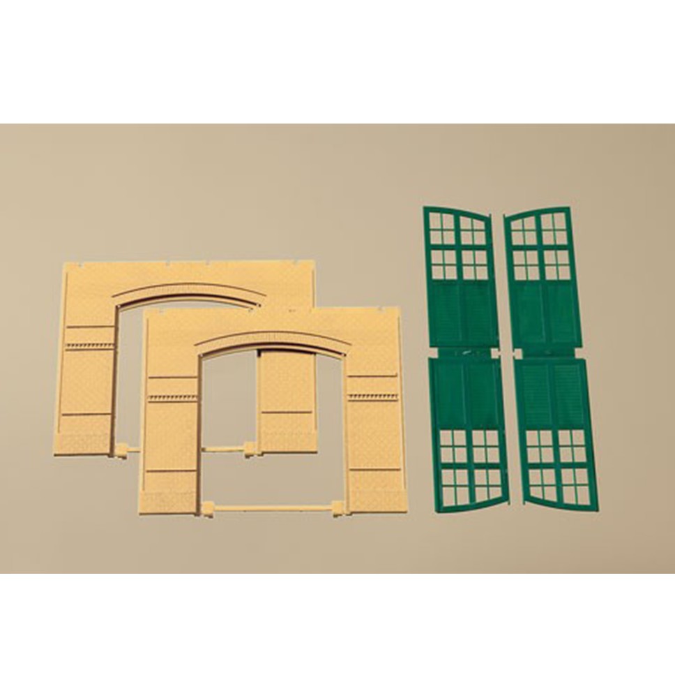 H0 Wände 2326A gelb