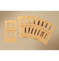 H0 8 Wände 2322A gelb