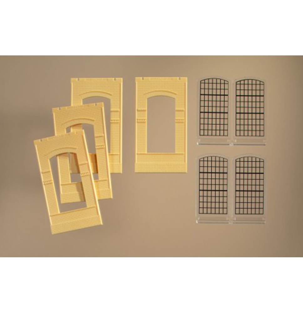 H0 Wände 2342J gelb