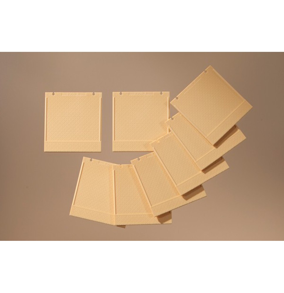 H0 Wände 2390B gelb