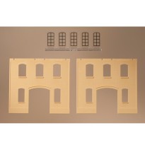 H0 Wände 2391A gelb