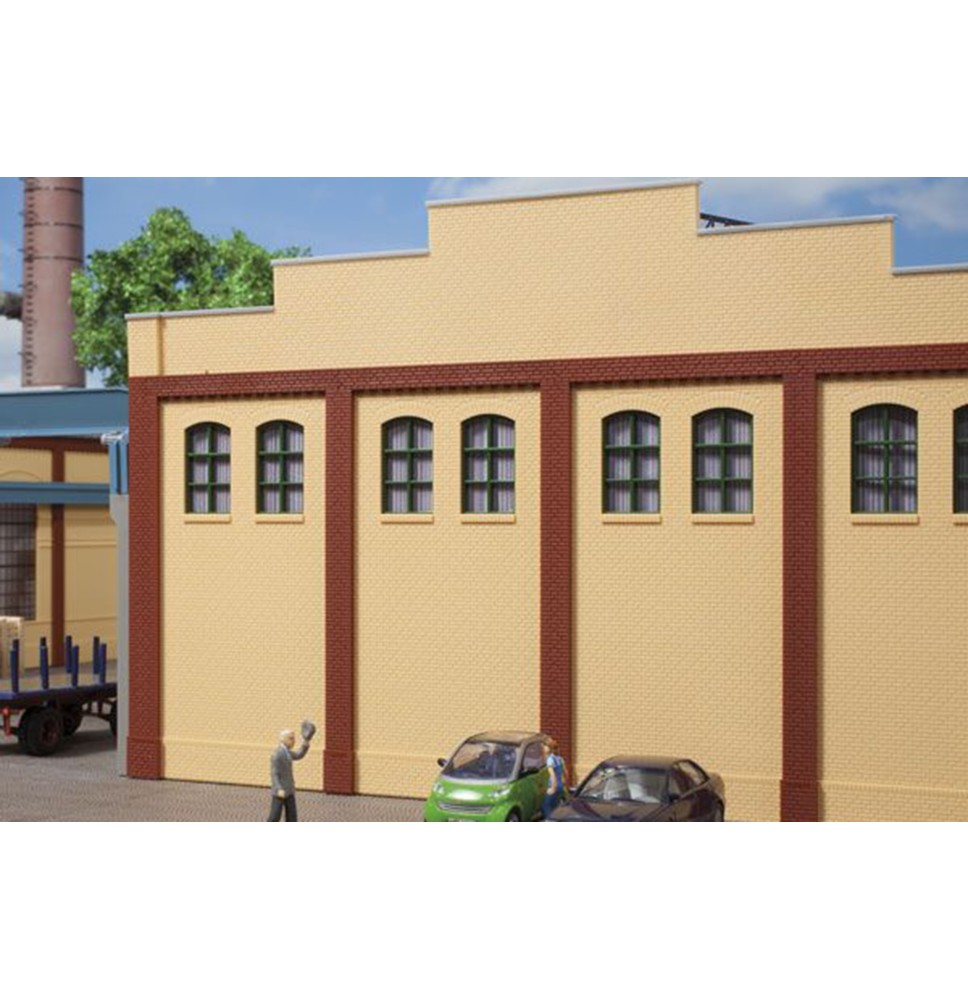 H0 Wände 2410G gelb