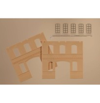 H0 Wände 2391C gelb