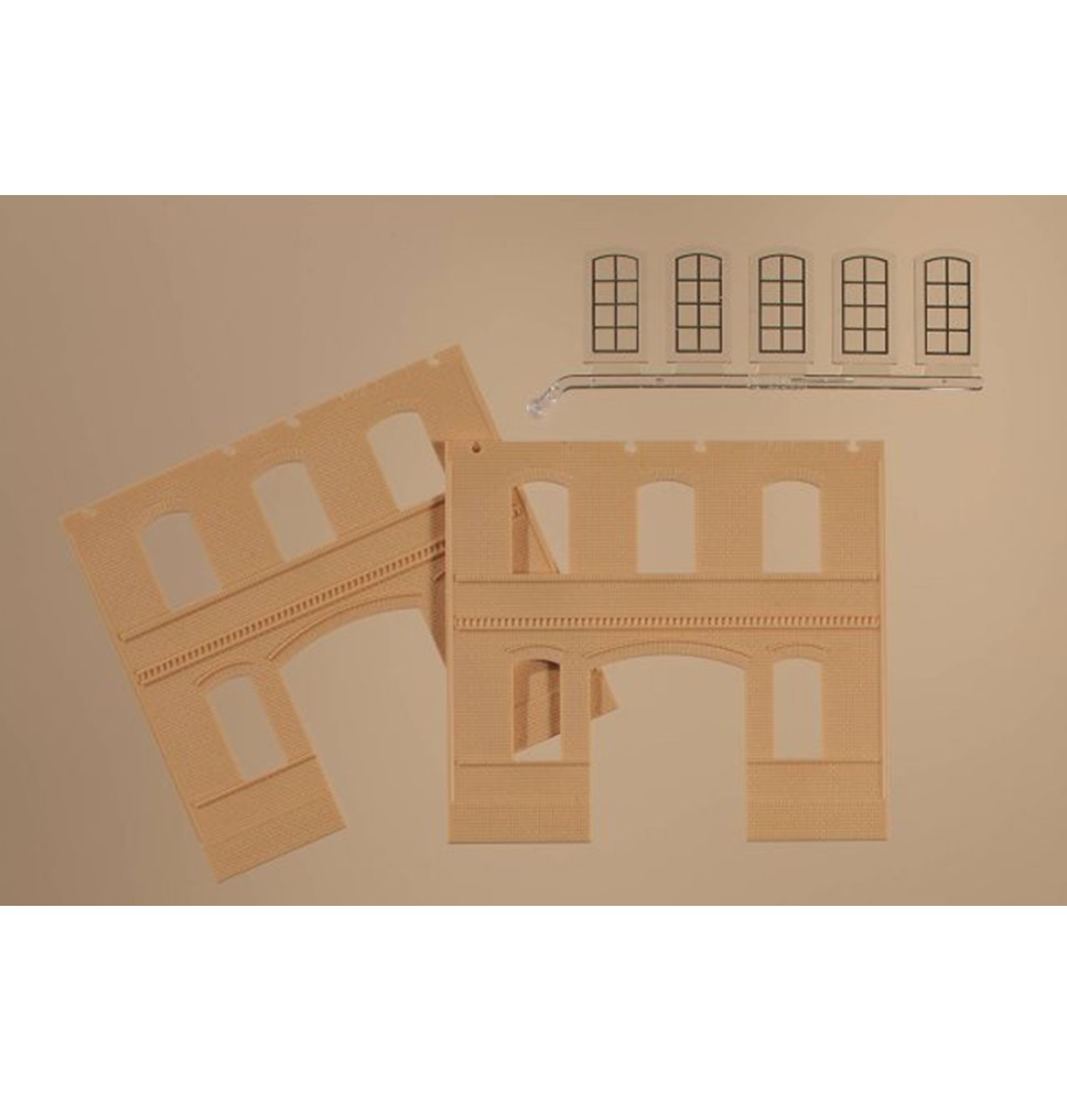 H0 Wände 2391C gelb