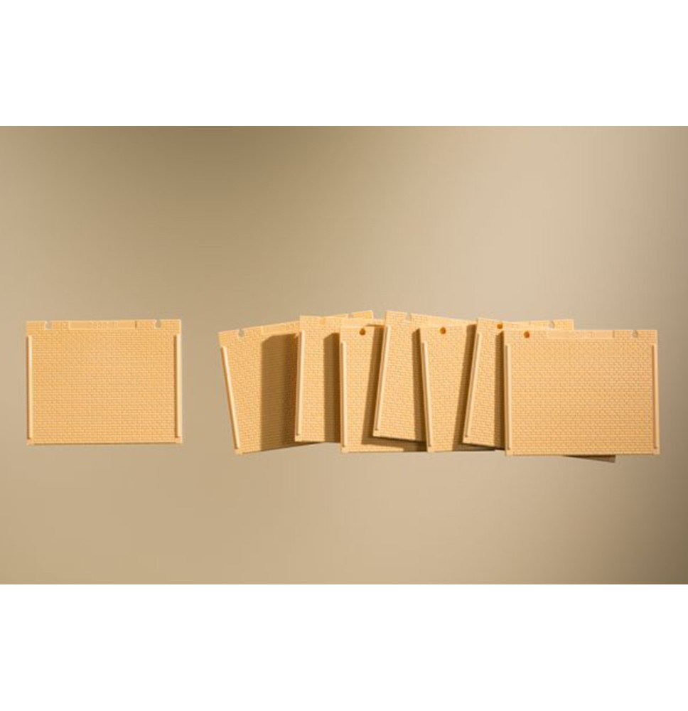 H0 Wände 2532D gelb