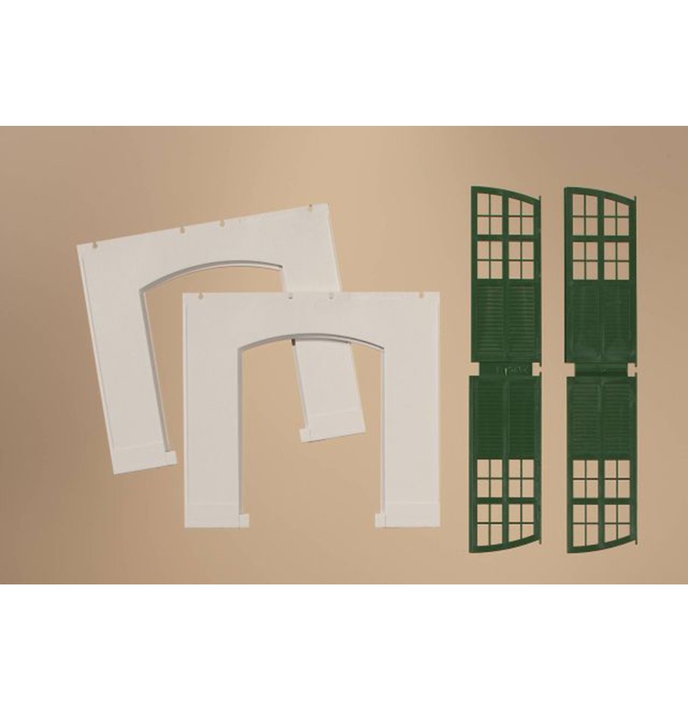 H0 Wände 2326C geputzt