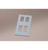 H0 8 Wände 2322D geputzt