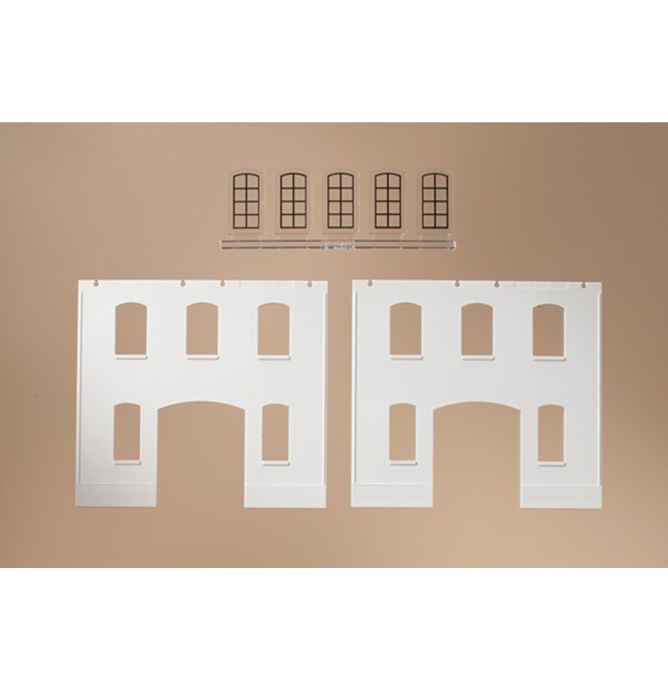 H0 Wände 2391E gep.