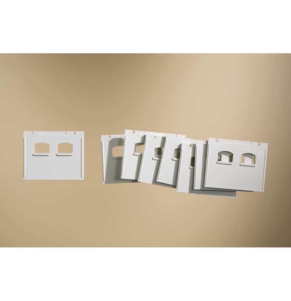 H0 Wände 2532G geputzt