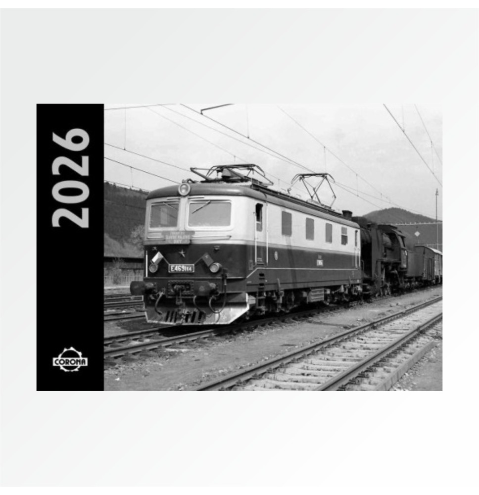 Wandkalender schwarz-weiß 2026