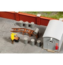 Wellblechschuppen Öllager