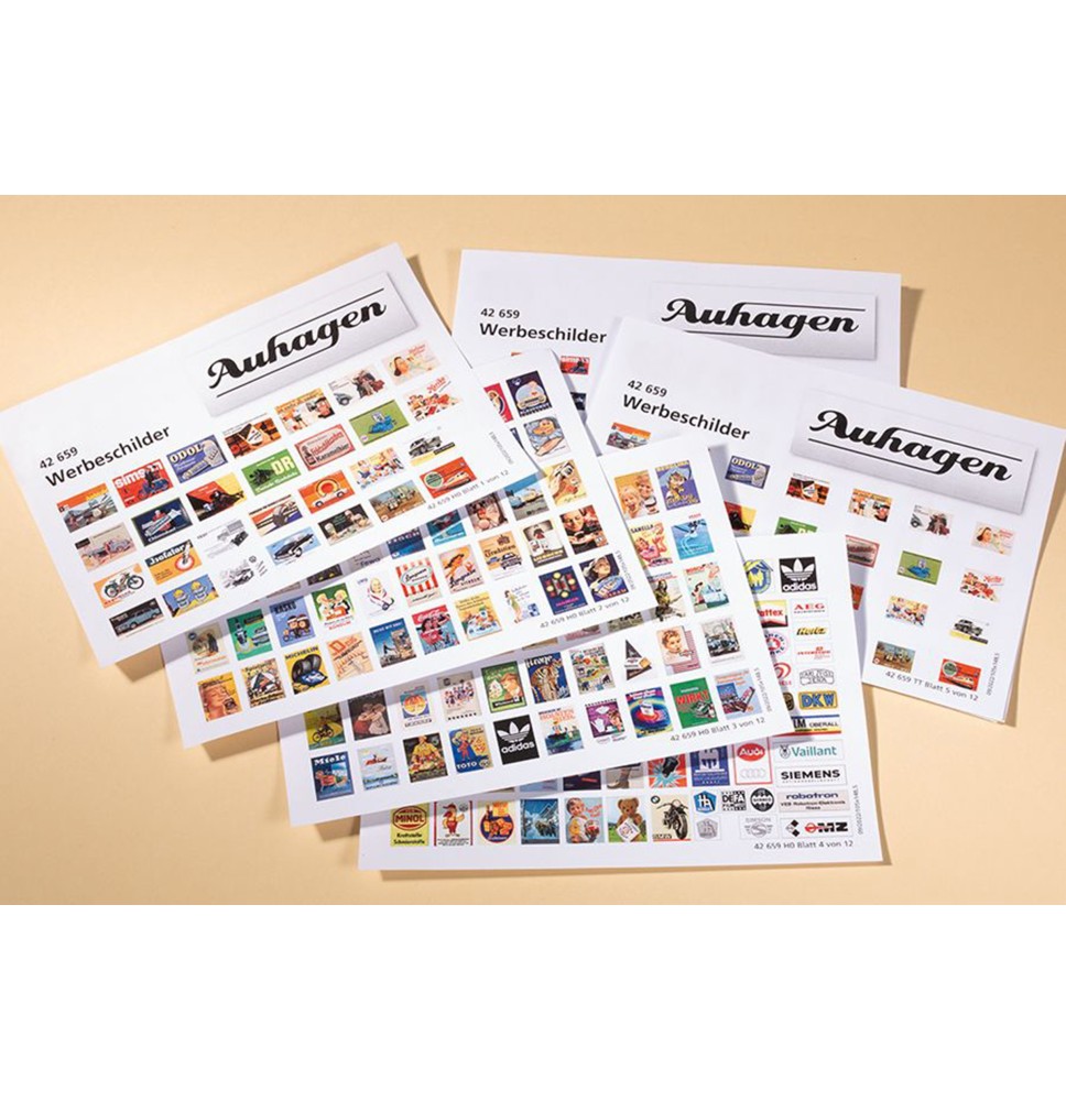 H0/TT/N Werbeschilder