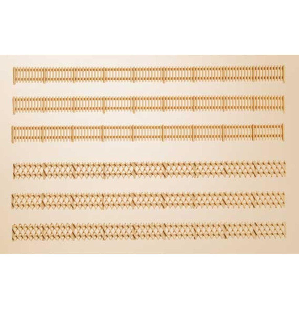 N Kreuz- und Lattenzaun