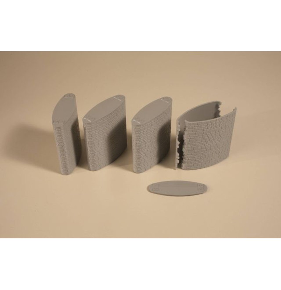 H0 Brückenpfeiler oval