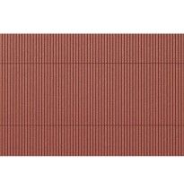 HT 2 Dekorplatten Wellblech rotbraun