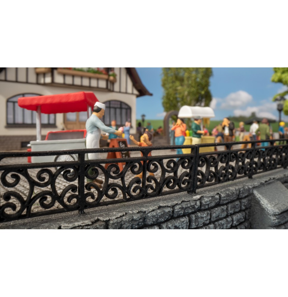 Schmiedeeisernes Geländer