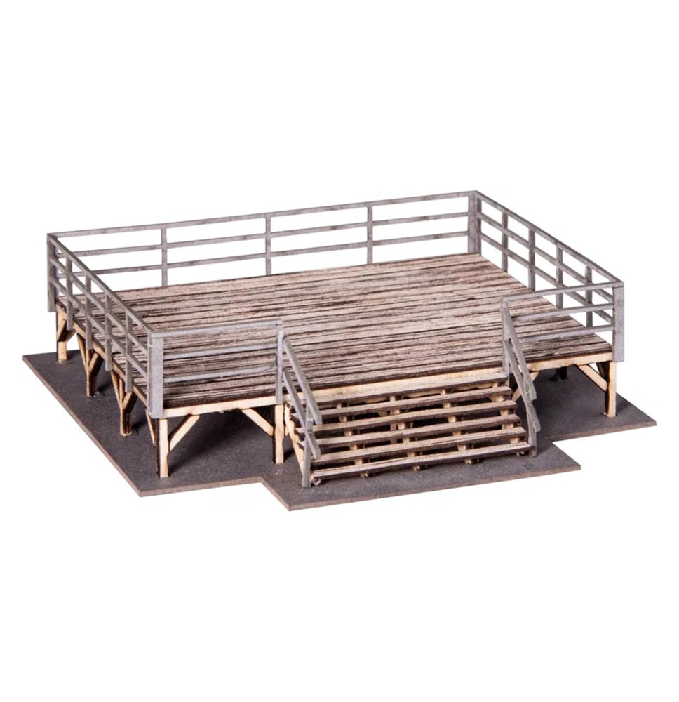 Festbühne mit micro-sound Blaskapelle