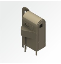 Bremserhaus Blech-Optik