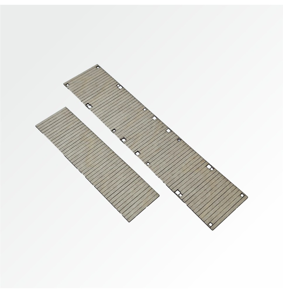 Holzboden für Güterwagen Paov