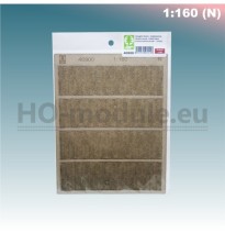 Straße gerade – Kopfsteinpflaster