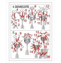 Rustikaler Brunnen und Taubenschlag