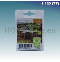 Gartenlaube – alter Waggon