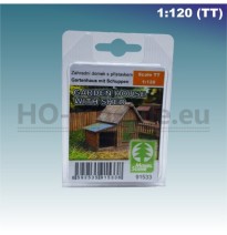 Gartenhaus mit Schuppen