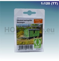 Alter Holzwohnwagen