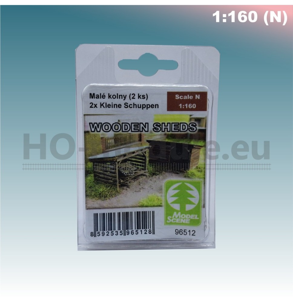 Kleine Schuppen (2er-Pack)