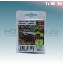 Gartenlaube – alter Waggon