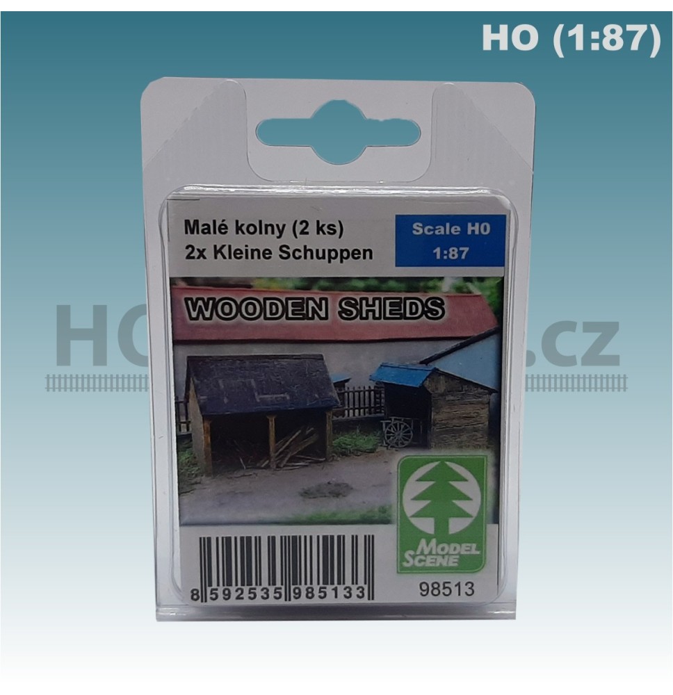 Kleine Schuppen (2er-Pack)