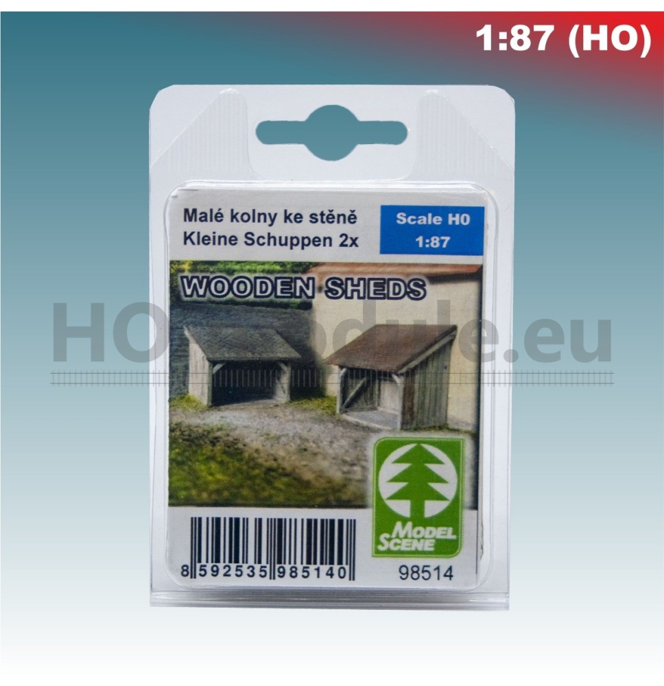 Kleine Schuppen (2er-Pack)