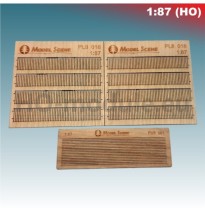 Bretterzaun – niedrig